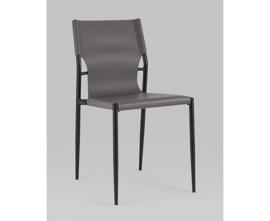 Стул обеденный West серый, изображение 2 | Интернет магазин мебели и декора LifeDekor