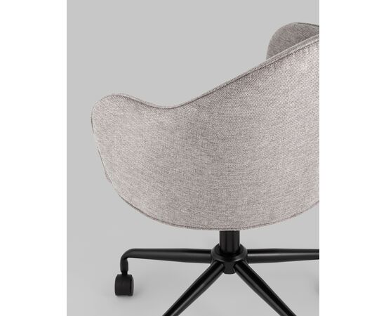 Стул офисный Echo светло-серый, изображение 9 | Интернет магазин мебели и декора LifeDekor