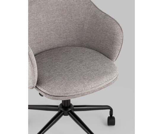 Стул офисный Echo светло-серый, изображение 10 | Интернет магазин мебели и декора LifeDekor