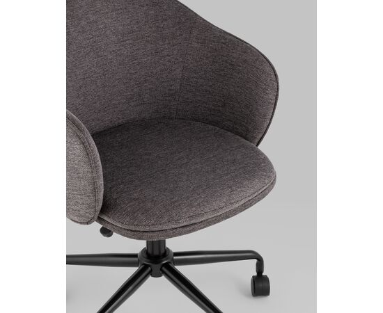 Стул офисный Echo темно-серый, изображение 10 | Интернет магазин мебели и декора LifeDekor