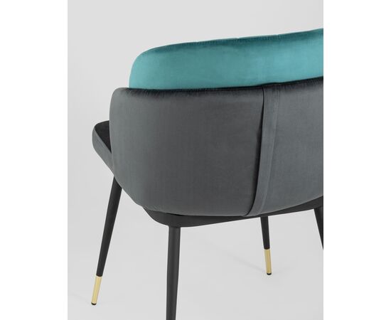 Стул Пенелопа бирюзовый 2 шт, изображение 7 | Интернет магазин мебели и декора LifeDekor