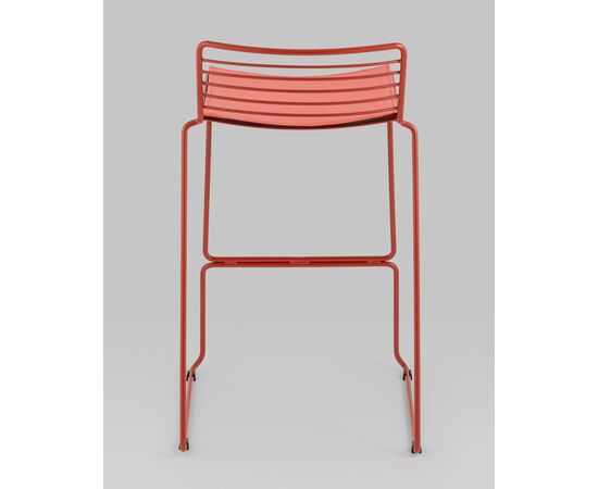 Стул полубарный Danny бордовый с подушкой, изображение 5 | Интернет магазин мебели и декора LifeDekor