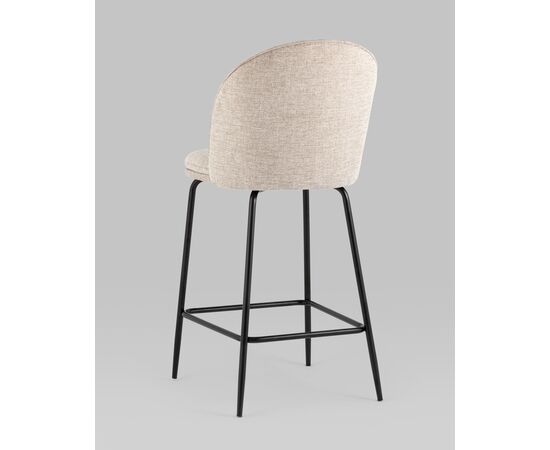 Стул полубарный Echo бежевый, изображение 6 | Интернет магазин мебели и декора LifeDekor