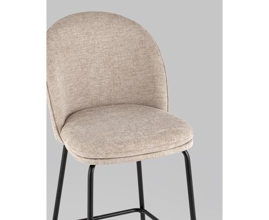 Стул полубарный Echo бежевый, изображение 8 | Интернет магазин мебели и декора LifeDekor