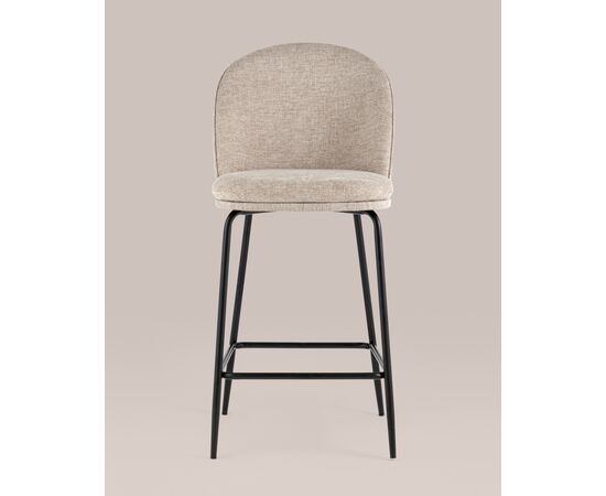 Стул полубарный Echo бежевый, изображение 3 | Интернет магазин мебели и декора LifeDekor