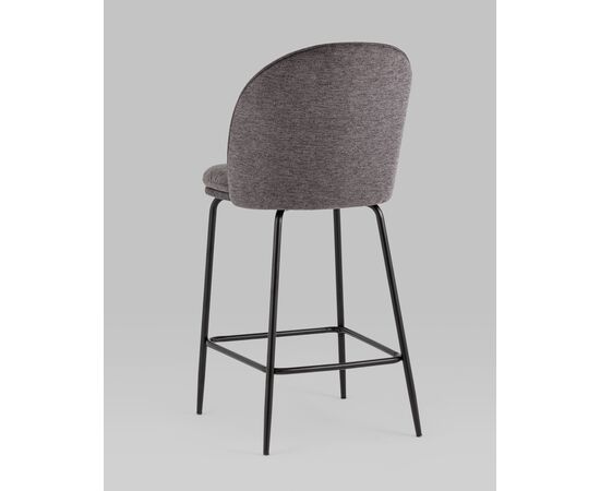 Стул полубарный Echo темно-серый, изображение 6 | Интернет магазин мебели и декора LifeDekor