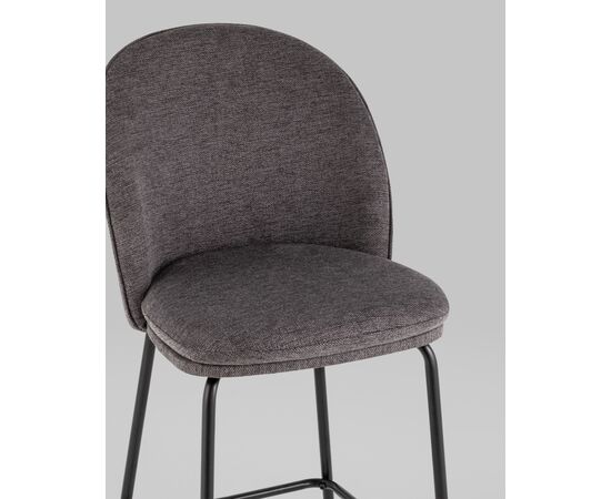 Стул полубарный Echo темно-серый, изображение 8 | Интернет магазин мебели и декора LifeDekor