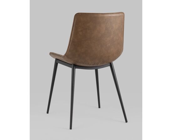 Стул TEXAS экокожа коричневый 2 шт., изображение 6 | Интернет магазин мебели и декора LifeDekor