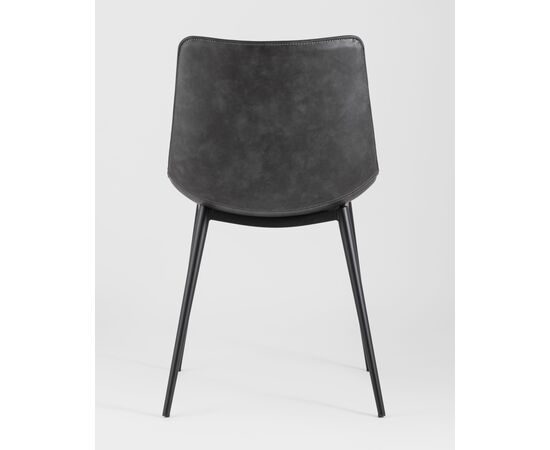 Стул TEXAS экокожа серый 2 шт., изображение 5 | Интернет магазин мебели и декора LifeDekor