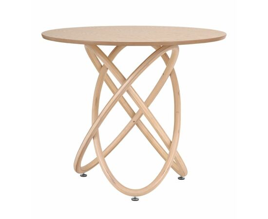 Стол не раскладной Линц 90 Red Black (Беленый дуб), изображение 3 | Интернет магазин мебели и декора LifeDekor