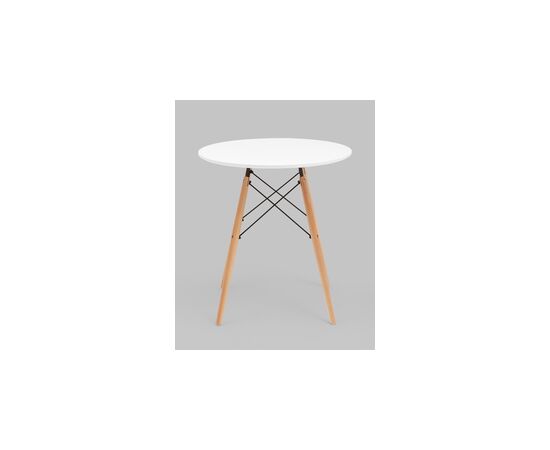 Стол круглый Eames DSW NEW D70 белый, изображение 11 | Интернет магазин мебели и декора LifeDekor