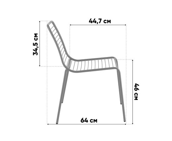 Стул Дели металл красный, изображение 10 | Интернет магазин мебели и декора LifeDekor