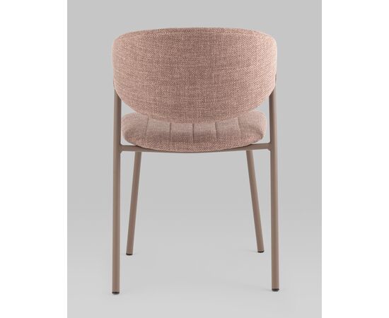 Стул Харпер ткань рогожка капучино каркас бежево-серый матовый, изображение 7 | Интернет магазин мебели и декора LifeDekor