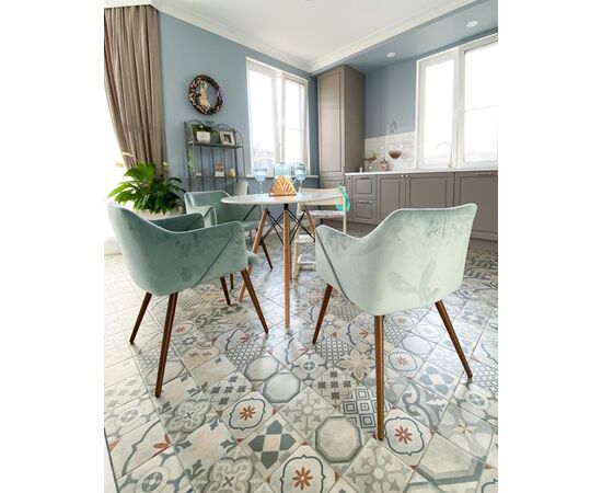 Стол круглый Eames DSW NEW D70 белый, изображение 13 | Интернет магазин мебели и декора LifeDekor