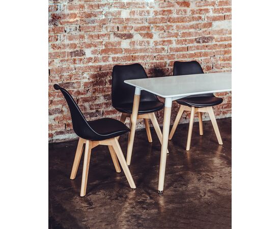 Стол обеденный OSLO NEW 120*80 белый, изображение 43 | Интернет магазин мебели и декора LifeDekor