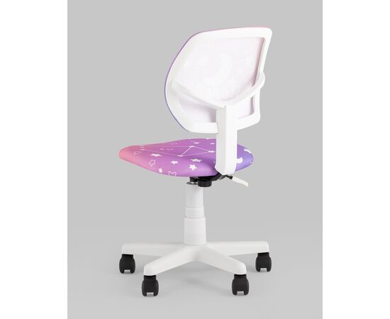 Кресло компьютерное детское ЛОЛО Starry Night пластик белый, изображение 8 | Интернет магазин мебели и декора LifeDekor