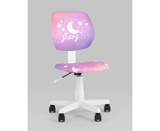 Кресло компьютерное детское ЛОЛО Starry Night пластик белый, изображение 2 | Интернет магазин мебели и декора LifeDekor