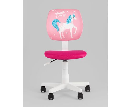 Кресло компьютерное детское ЛОЛО Unicorn, пластик белый, изображение 3 | Интернет магазин мебели и декора LifeDekor