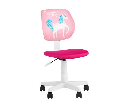 Кресло компьютерное детское ЛОЛО Unicorn, пластик белый | Интернет магазин мебели и декора LifeDekor