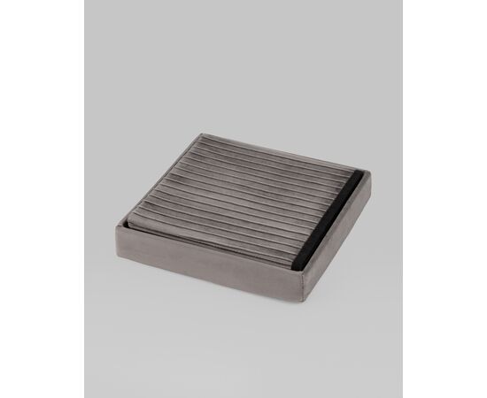 Пуф складной с ящиком Store Square антрацитовый, изображение 7 | Интернет магазин мебели и декора LifeDekor