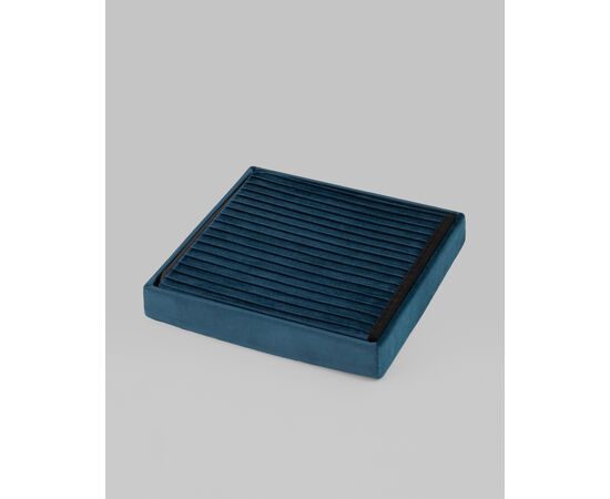 Пуф складной с ящиком Store Square синий, изображение 4 | Интернет магазин мебели и декора LifeDekor