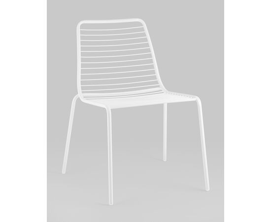 Стул Дели металл белый, изображение 2 | Интернет магазин мебели и декора LifeDekor