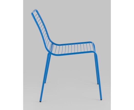 Стул Дели металл голубой, изображение 4 | Интернет магазин мебели и декора LifeDekor