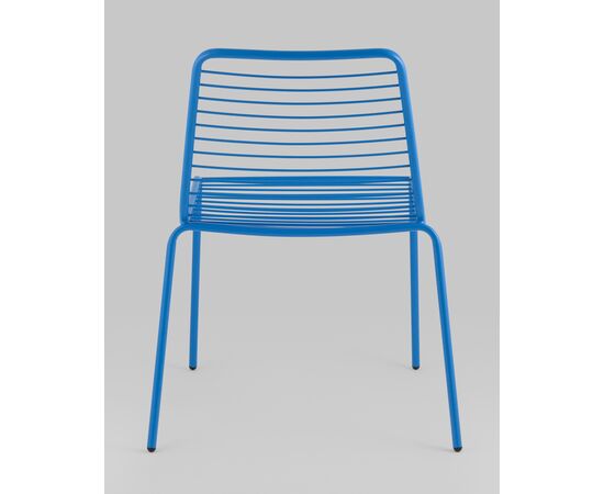 Стул Дели металл голубой, изображение 5 | Интернет магазин мебели и декора LifeDekor