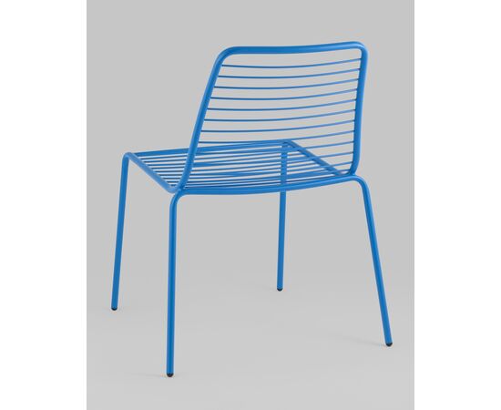 Стул Дели металл голубой, изображение 6 | Интернет магазин мебели и декора LifeDekor