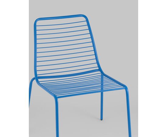 Стул Дели металл голубой, изображение 8 | Интернет магазин мебели и декора LifeDekor