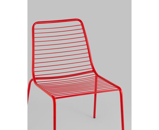 Стул Дели металл красный, изображение 8 | Интернет магазин мебели и декора LifeDekor