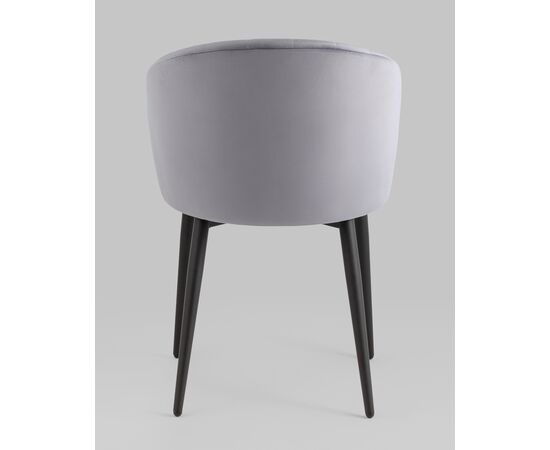Стул Lastura велюр серый, изображение 7 | Интернет магазин мебели и декора LifeDekor