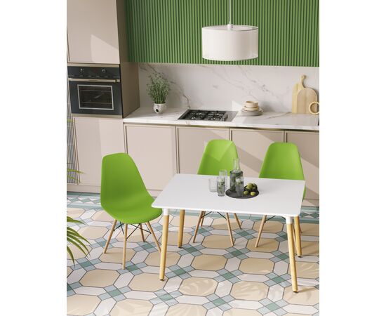 Стол обеденный OSLO NEW 120*80 белый, изображение 44 | Интернет магазин мебели и декора LifeDekor