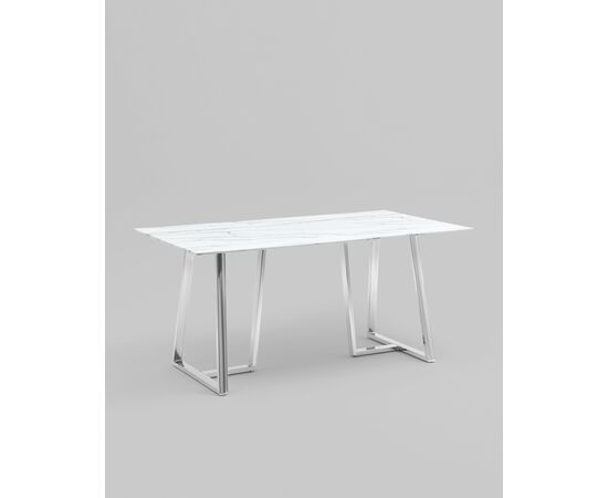 Стол обеденный Даллас 160*90 белый стеклянный, изображение 8 | Интернет магазин мебели и декора LifeDekor