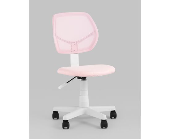 Кресло компьютерное детское ЛОЛО розовый пластик белый, изображение 10 | Интернет магазин мебели и декора LifeDekor