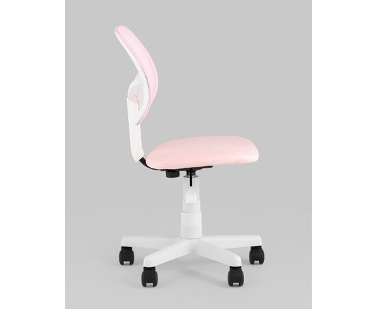 Кресло компьютерное детское ЛОЛО розовый пластик белый, изображение 12 | Интернет магазин мебели и декора LifeDekor