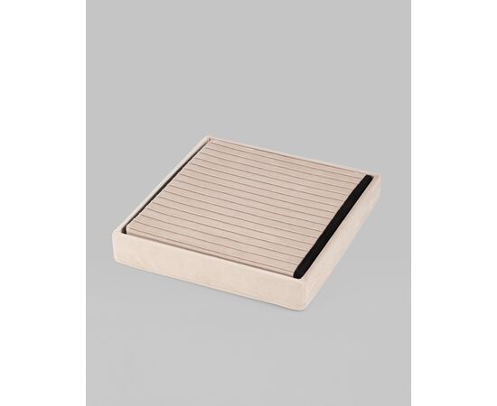 Пуф складной с ящиком Store Square бежевый, изображение 10 | Интернет магазин мебели и декора LifeDekor