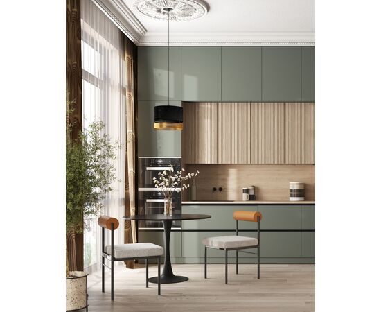 Стол Tulip D100 черный, изображение 6 | Интернет магазин мебели и декора LifeDekor