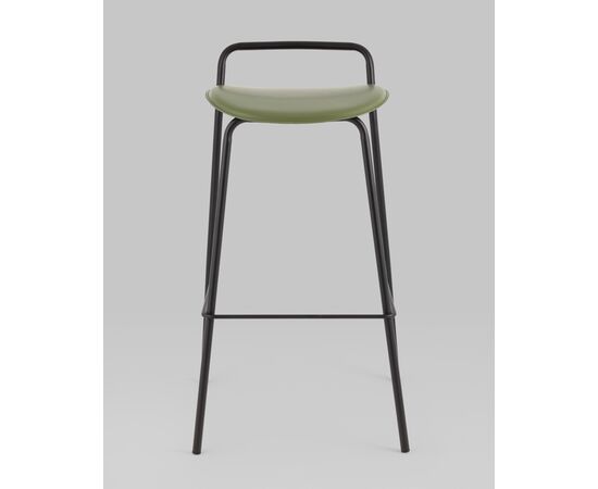 Стул барный Mantis экокожа зеленый, изображение 11 | Интернет магазин мебели и декора LifeDekor