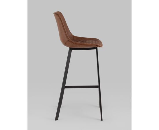 Стул барный TEXAS экокожа коричневый, изображение 12 | Интернет магазин мебели и декора LifeDekor