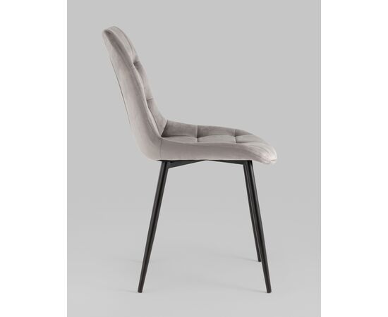 Стул Флекс New велюр светло-серый, изображение 14 | Интернет магазин мебели и декора LifeDekor