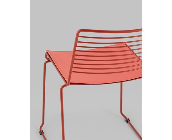 Стул обеденный Danny бордовый с подушкой, изображение 15 | Интернет магазин мебели и декора LifeDekor