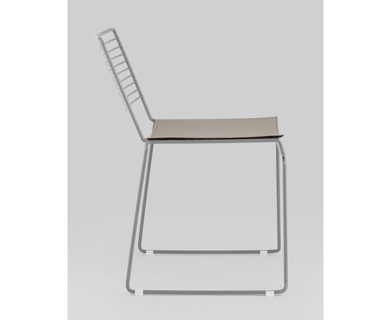 Стул обеденный Danny серый с подушкой, изображение 12 | Интернет магазин мебели и декора LifeDekor