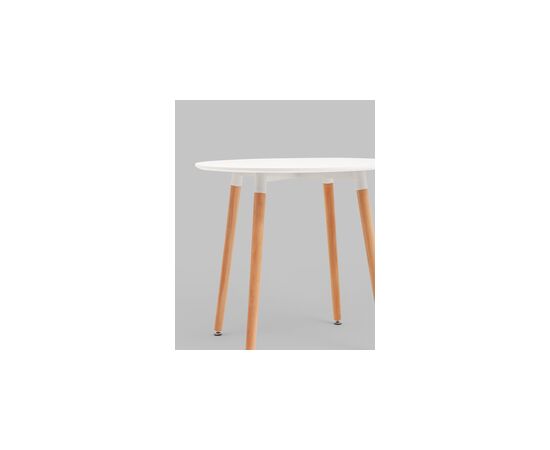 Стол Oslo Round WT New белый, изображение 12 | Интернет магазин мебели и декора LifeDekor