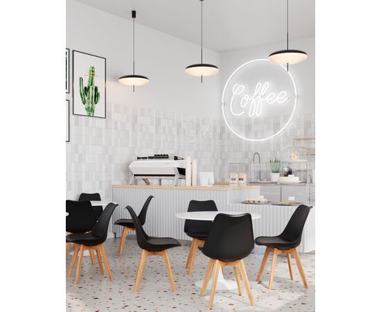 Стул FRANKFURT черный 4 шт., изображение 3 | Интернет магазин мебели и декора LifeDekor