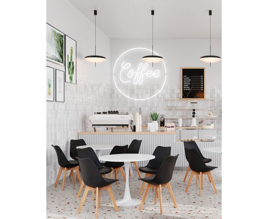 Стул FRANKFURT черный 4 шт., изображение 4 | Интернет магазин мебели и декора LifeDekor