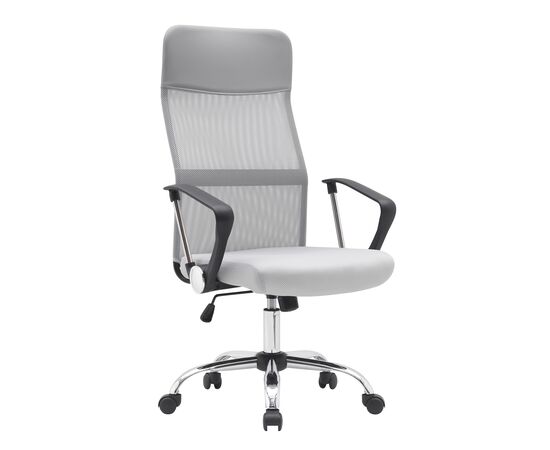 Кресло офисное TopChairs Benefit NEW серое | Интернет магазин мебели и декора LifeDekor