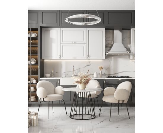 Кресло Nina белый, изображение 4 | Интернет магазин мебели и декора LifeDekor