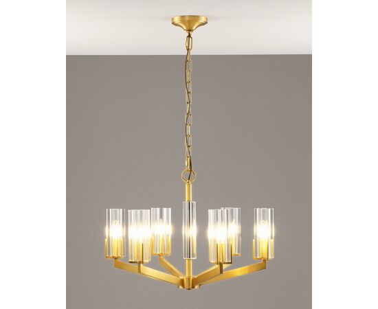 Люстра подвесная Moderli V11074-6P Brass, изображение 7 | Интернет магазин мебели и декора LifeDekor