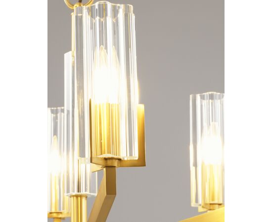 Люстра подвесная Moderli V11074-6P Brass, изображение 8 | Интернет магазин мебели и декора LifeDekor